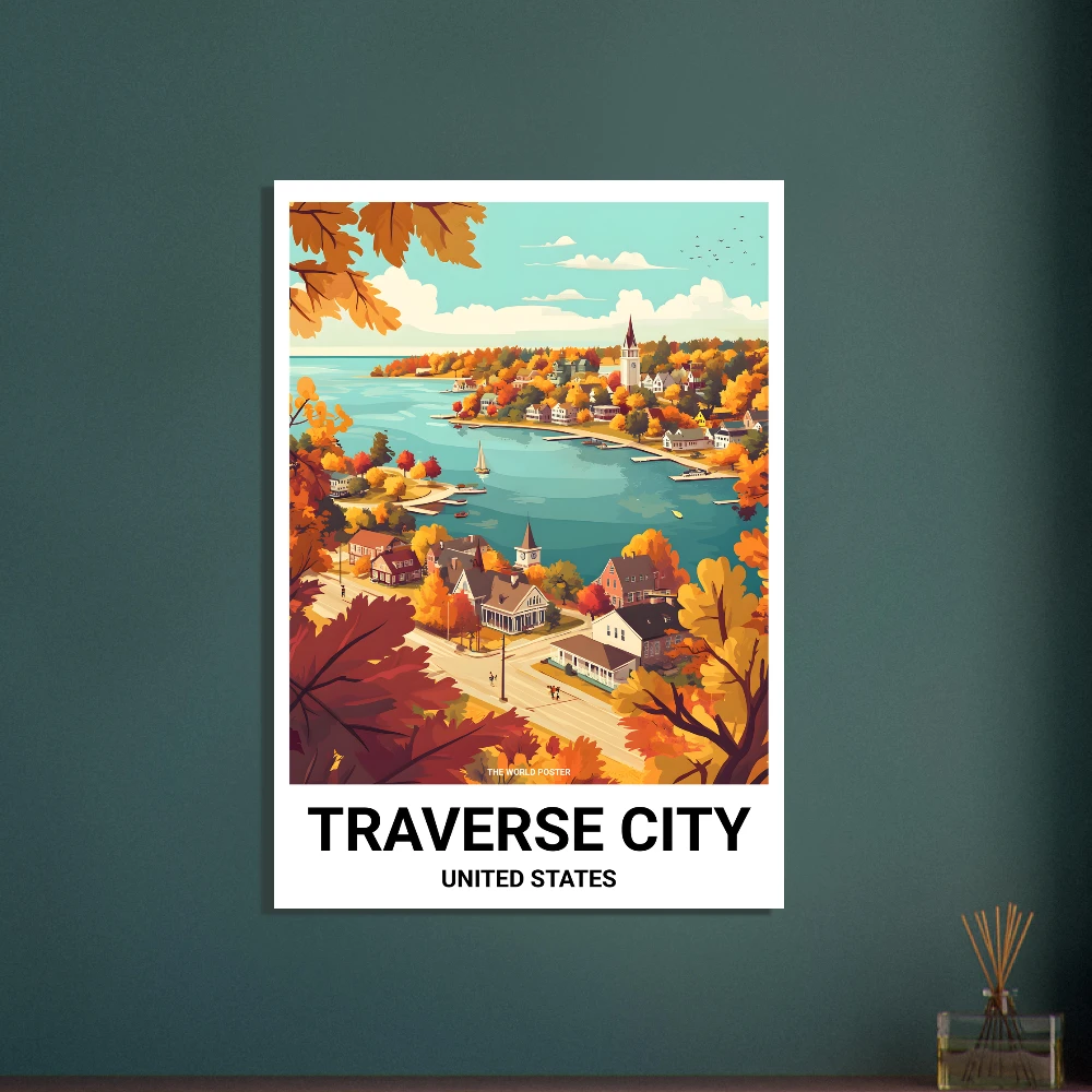Affiche TRAVERSE CITY - Image 4 of 6