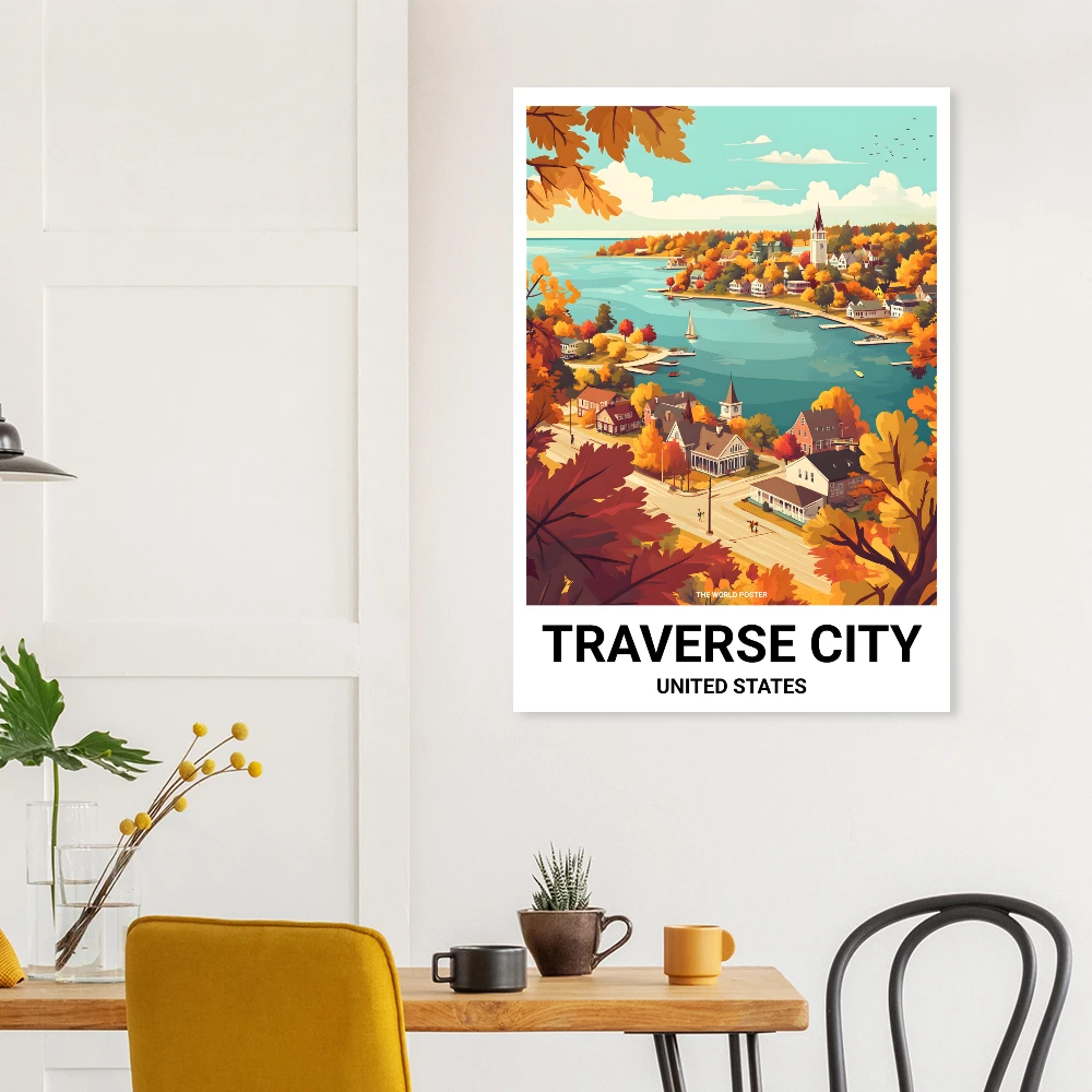 Affiche TRAVERSE CITY - Image 5 of 6