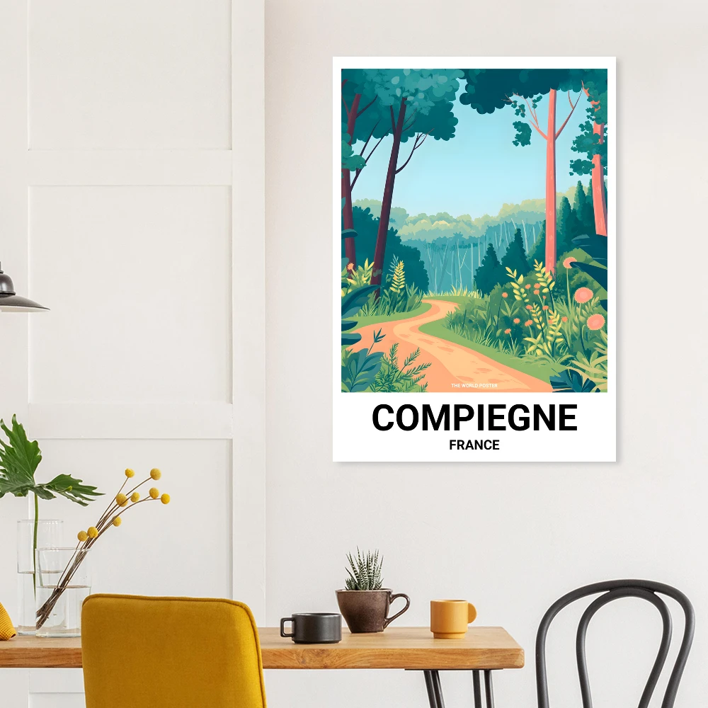 Affiche COMPIÈGNE - Image 3 of 6