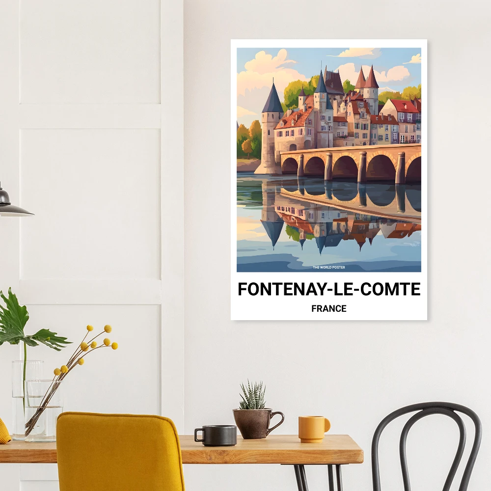 Affiche FONTENAY-LE-COMTE - Image 2 of 6