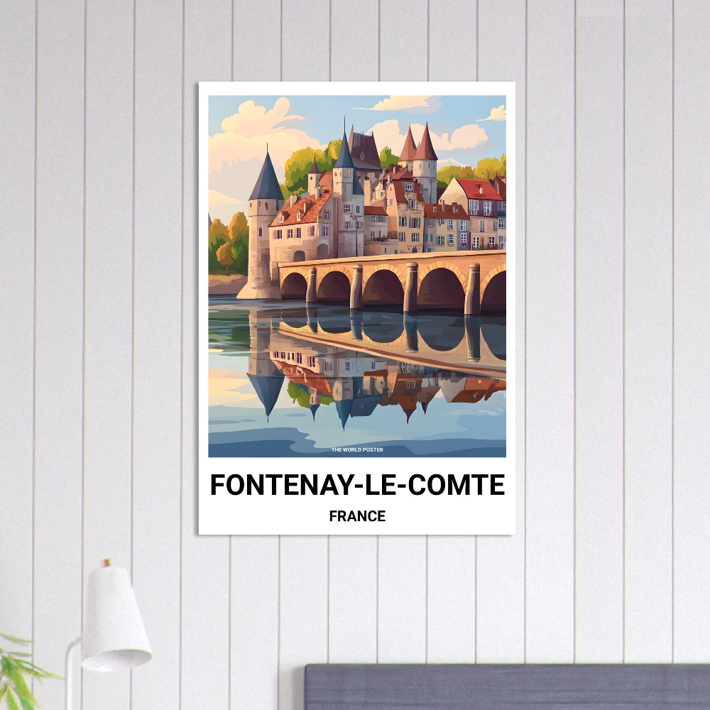 Affiche FONTENAY-LE-COMTE - Image 4 of 6