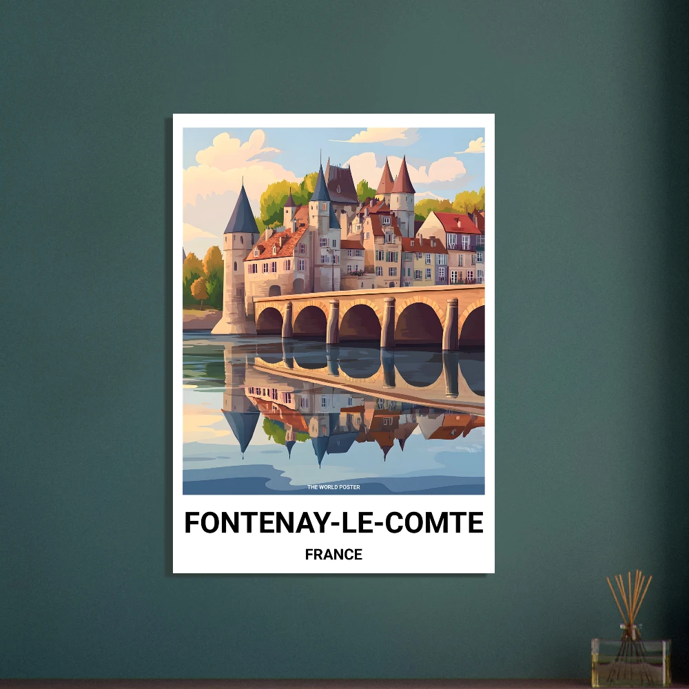 Affiche FONTENAY-LE-COMTE - Image 6 of 6