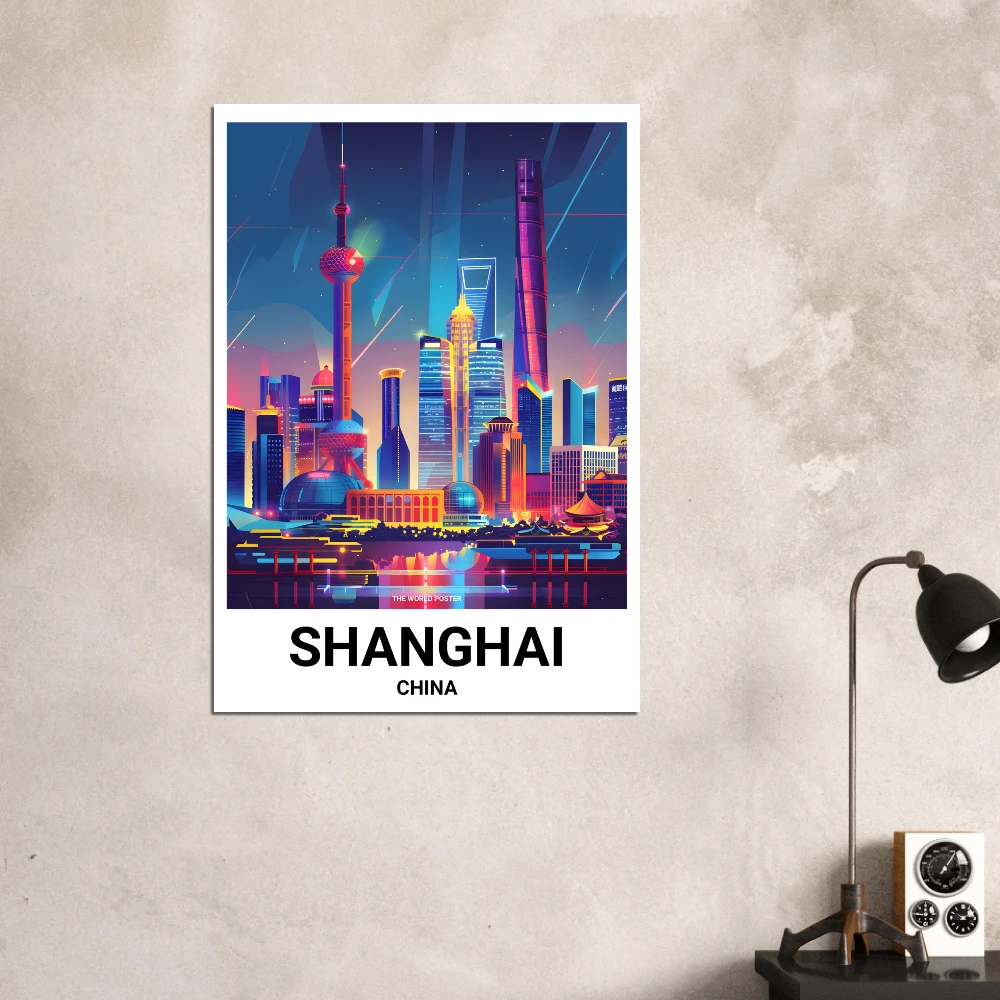 Affiche SHANGHAI - Image 5 of 6