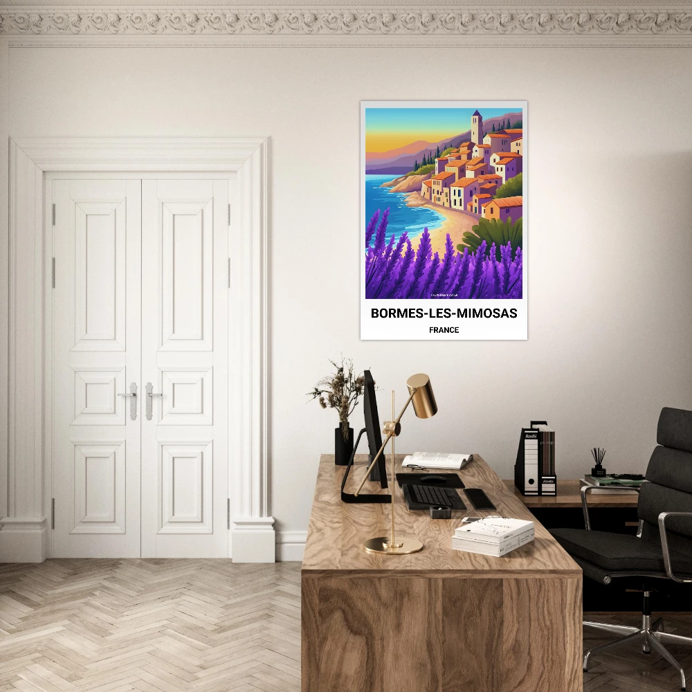 Affiche BORMES-LES-MIMOSAS - Image 3 of 6
