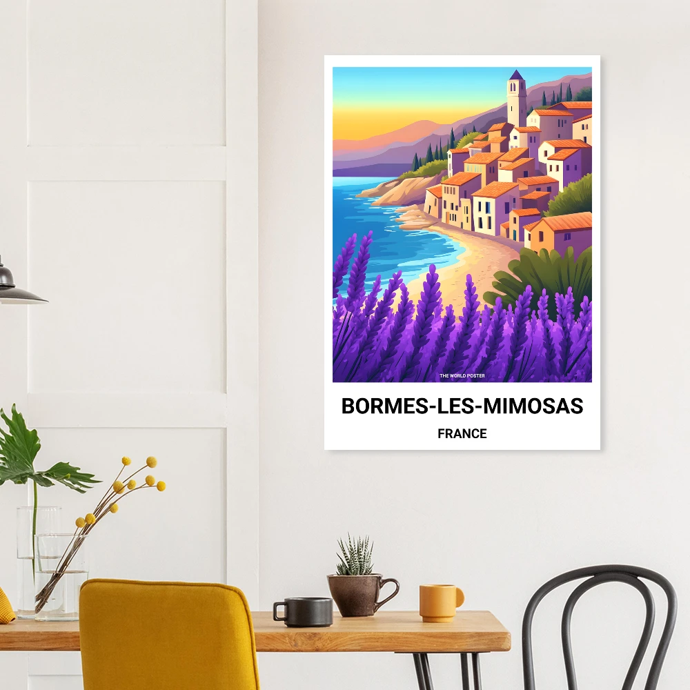 Affiche BORMES-LES-MIMOSAS - Image 4 of 6