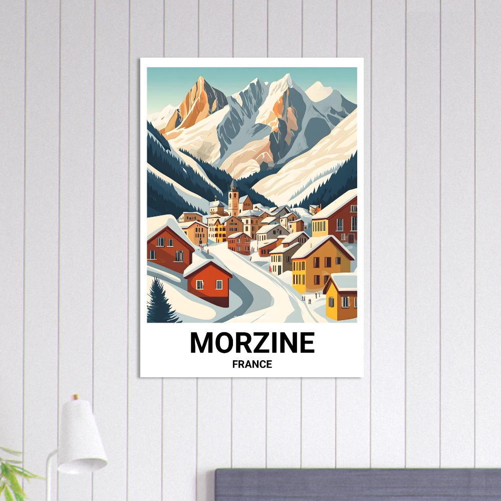 Affiche MORZINE - Image 6 of 6