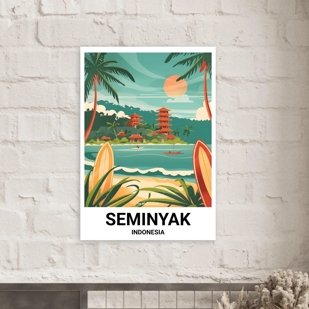 Affiche SEMINYAK - Image 3 of 6