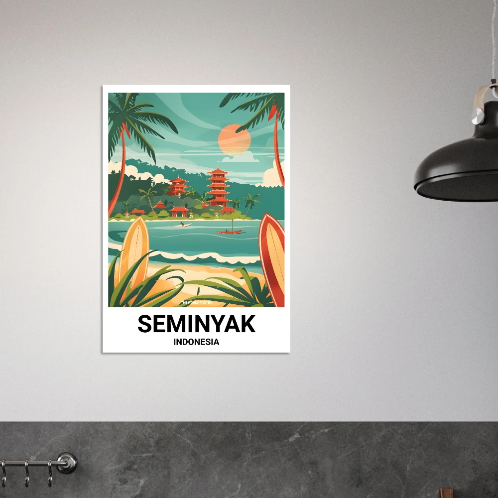 Affiche SEMINYAK - Image 5 of 6