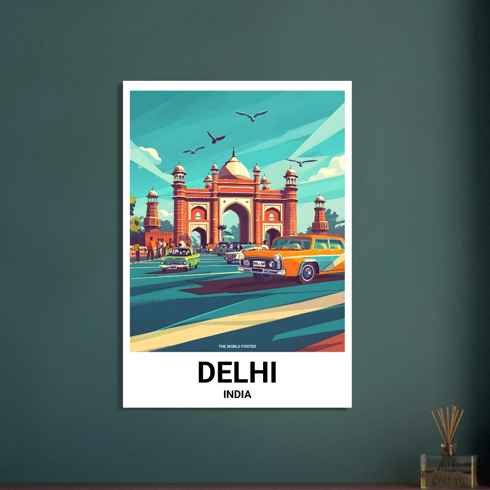 Affiche DELHI - Image 3 of 6