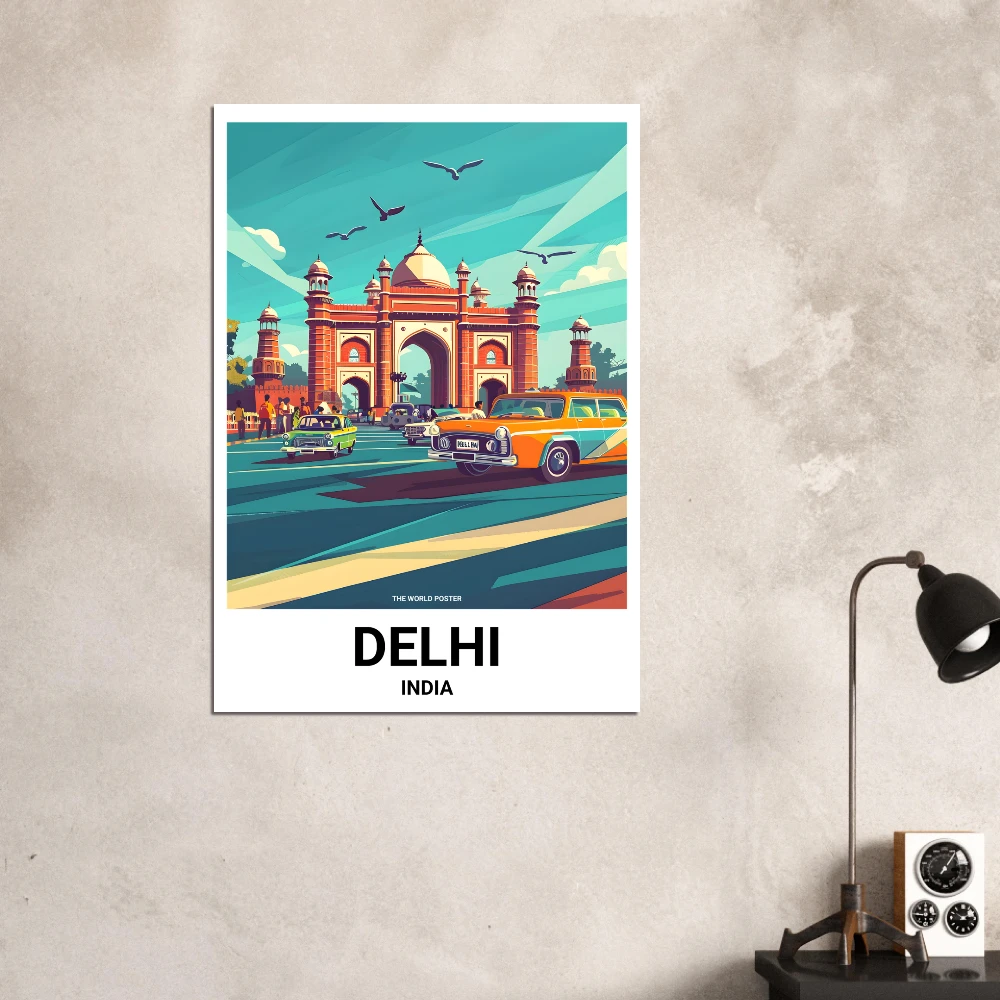 Affiche DELHI - Image 6 of 6