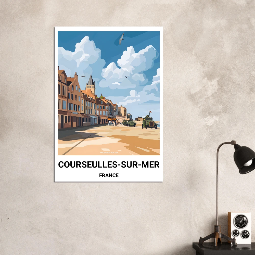 Affiche COURSEULLES-SUR-MER - Image 6 of 6