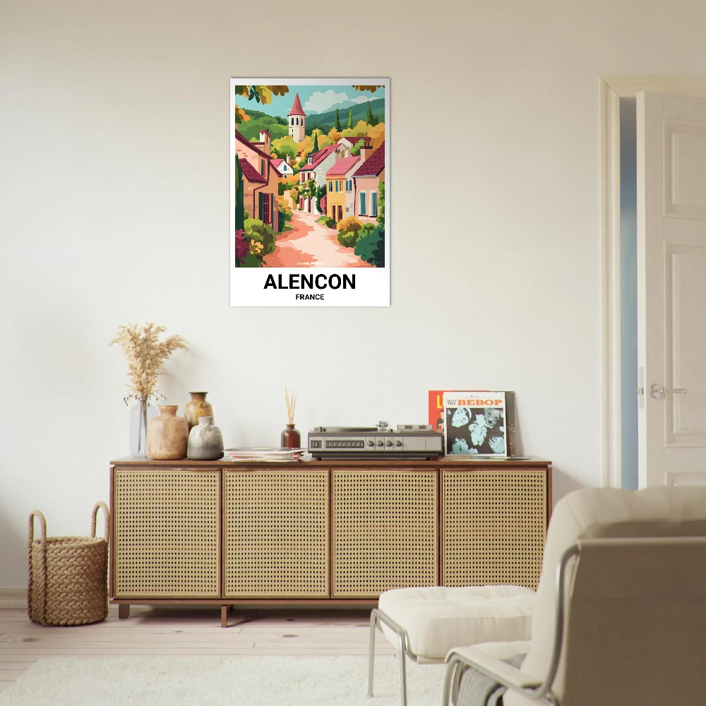 Affiche ALENÇON - Image 4 of 6