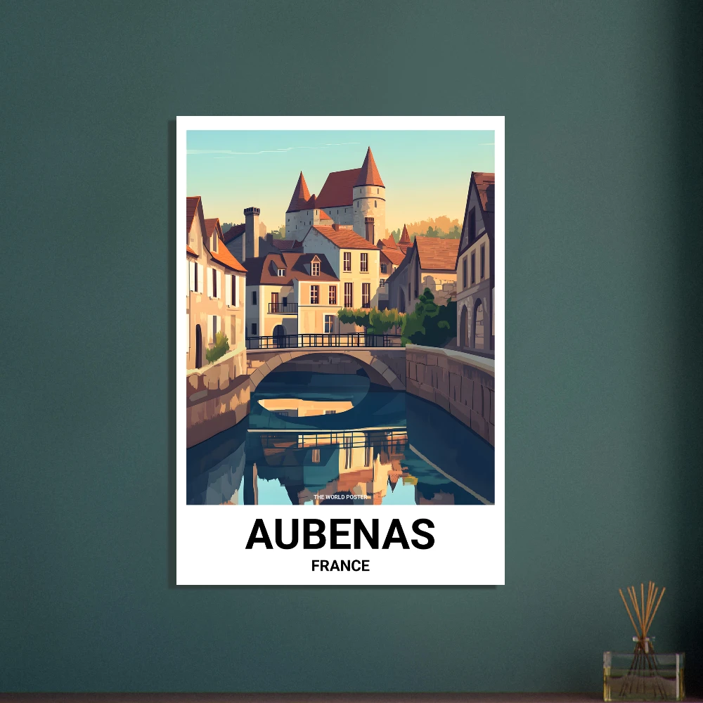 Affiche AUBENAS - Image 6 of 6