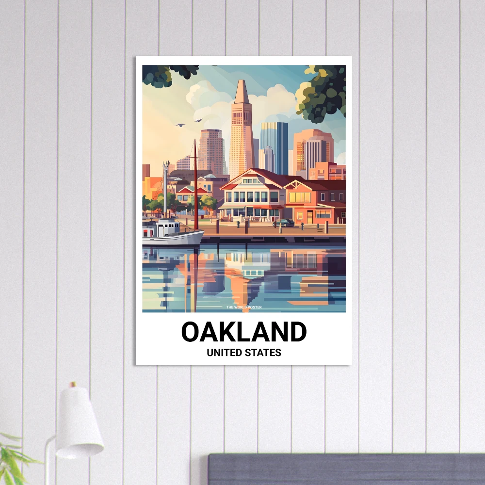 Affiche OAKLAND - Image 3 of 6