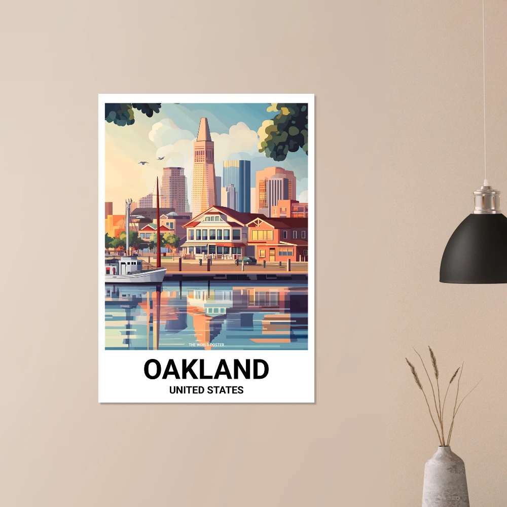 Affiche OAKLAND - Image 4 of 6