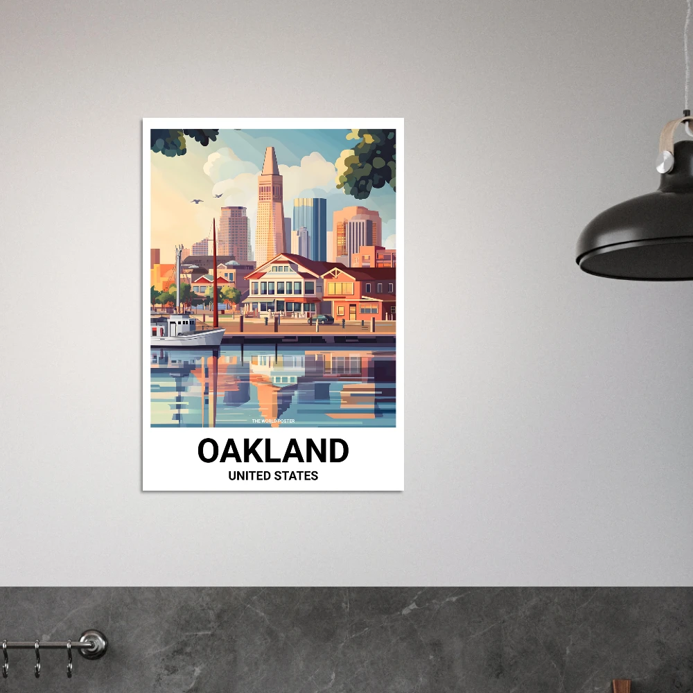 Affiche OAKLAND - Image 5 of 6