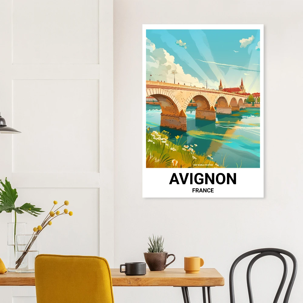 Affiche AVIGNON - Image 3 of 6