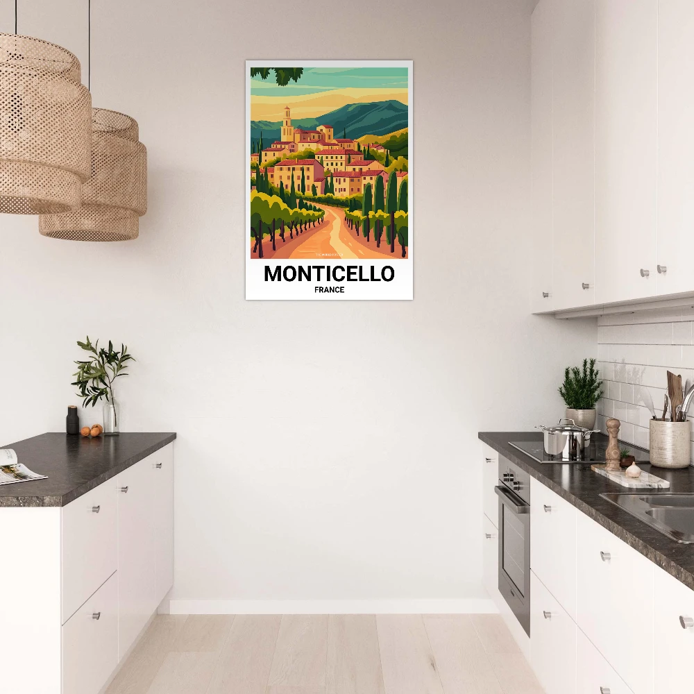 Affiche MONTICELLO - Image 4 of 6