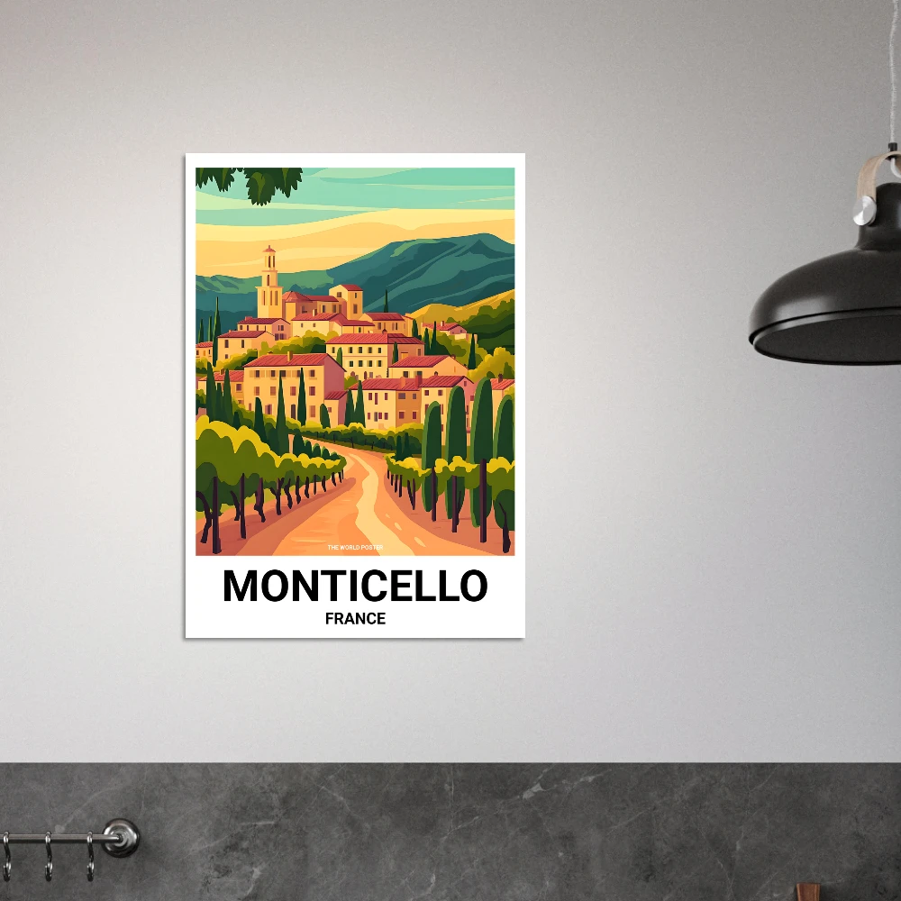 Affiche MONTICELLO - Image 5 of 6