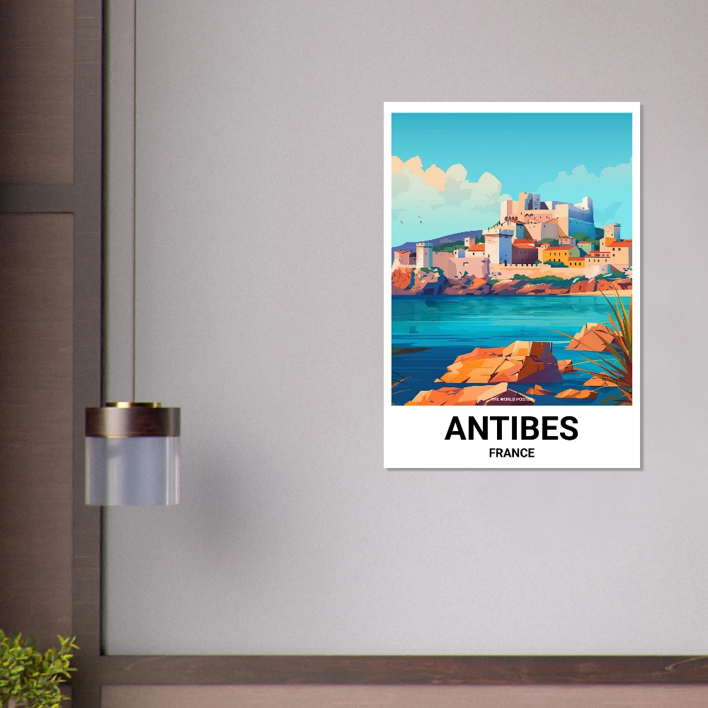 Affiche ANTIBES - Image 5 of 6