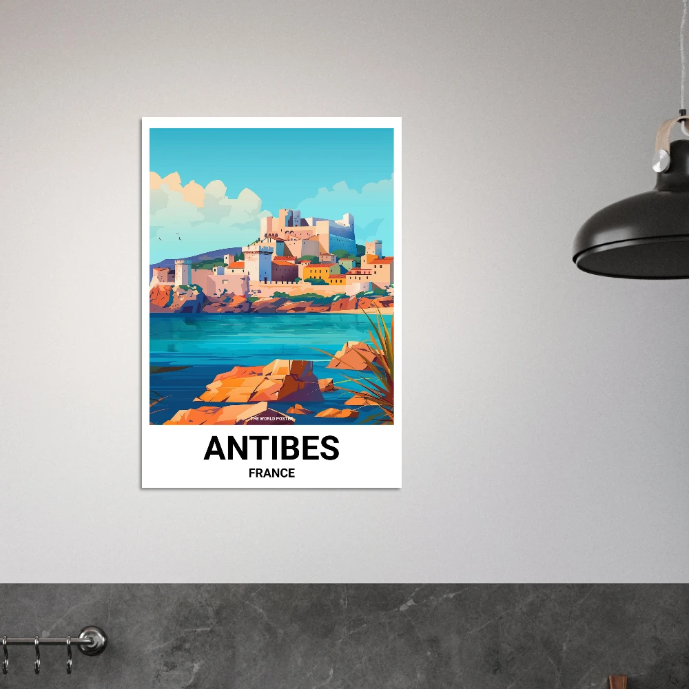 Affiche ANTIBES - Image 6 of 6