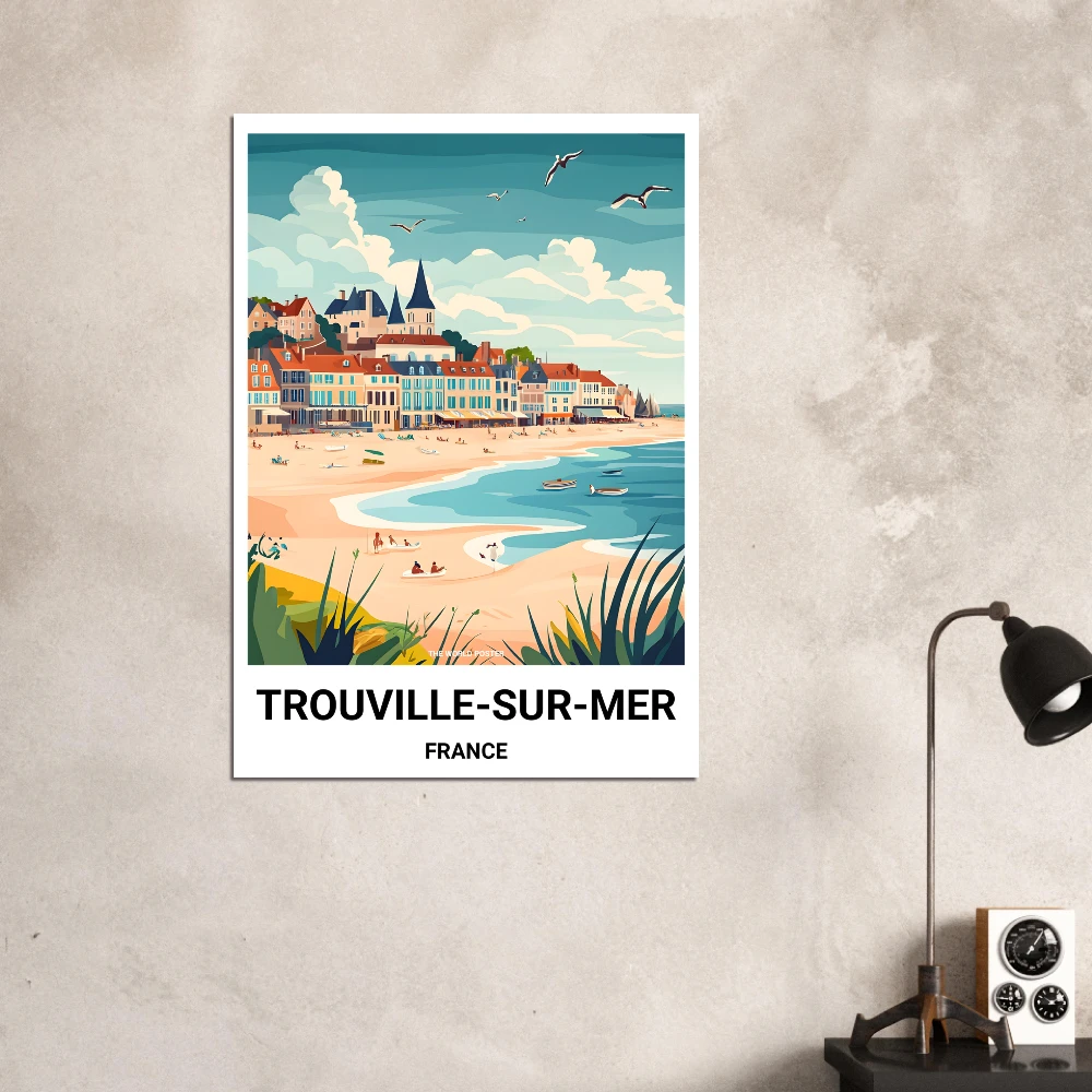 Poster TROUVILLE-SUR-MER - Image 2 of 6