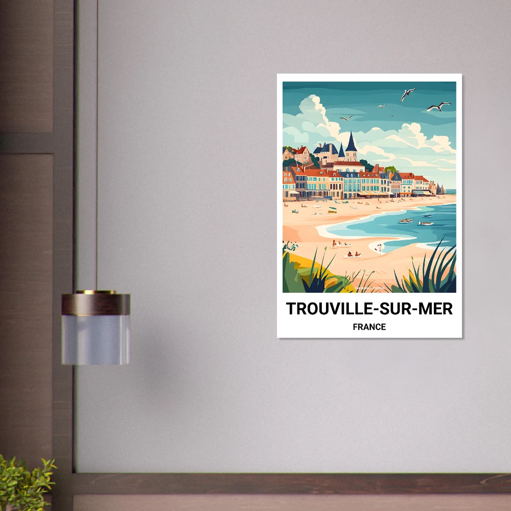Poster TROUVILLE-SUR-MER - Image 3 of 6