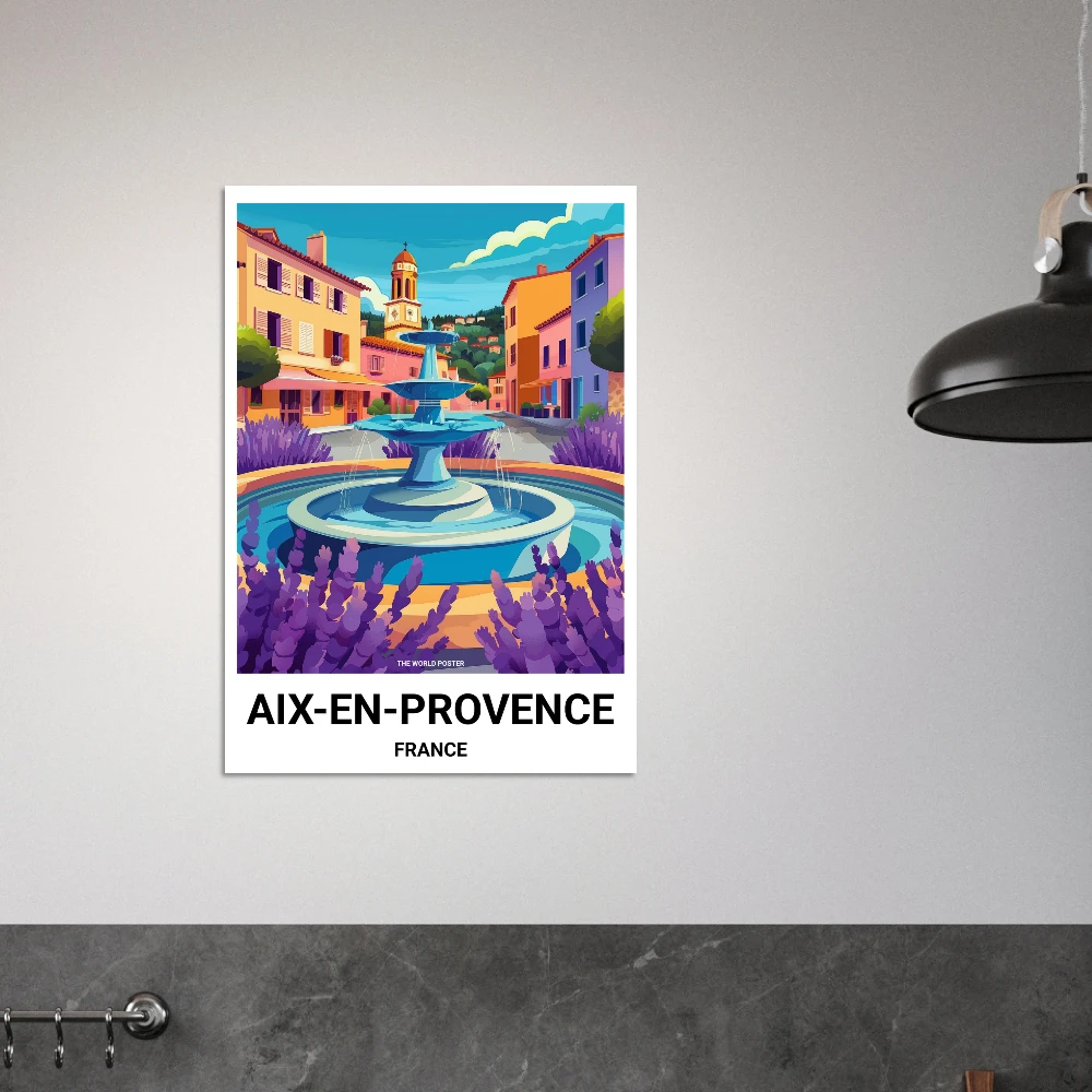 Affiche AIX-EN-PROVENCE - Image 2 of 6