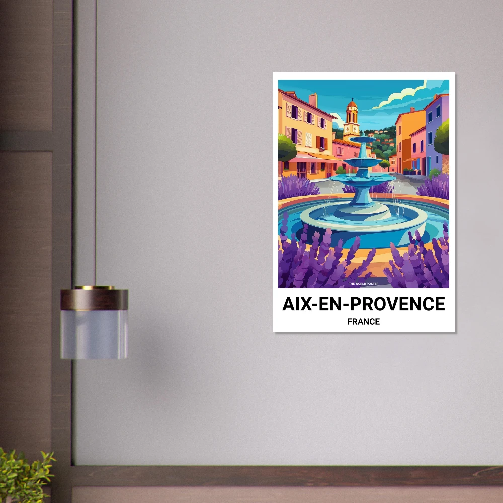 Affiche AIX-EN-PROVENCE - Image 5 of 6
