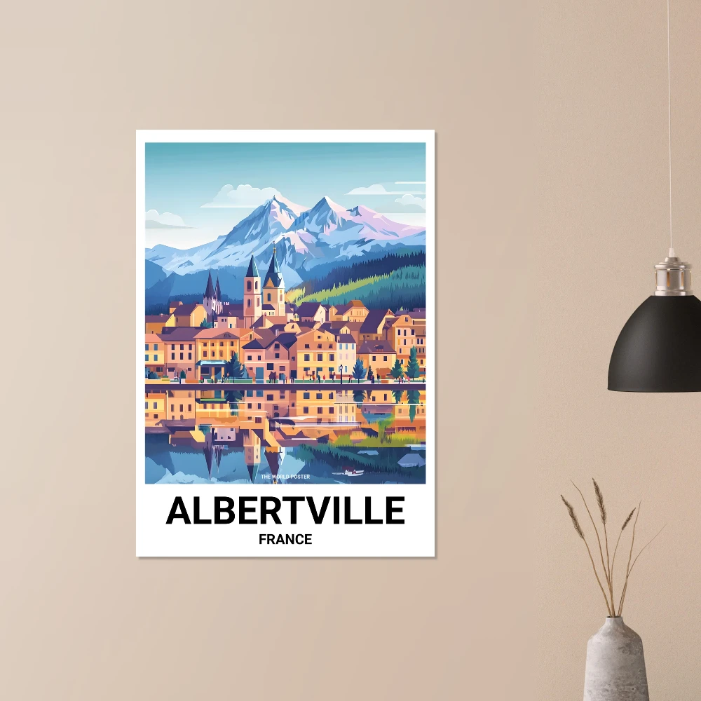 Affiche ALBERTVILLE - Image 2 of 6