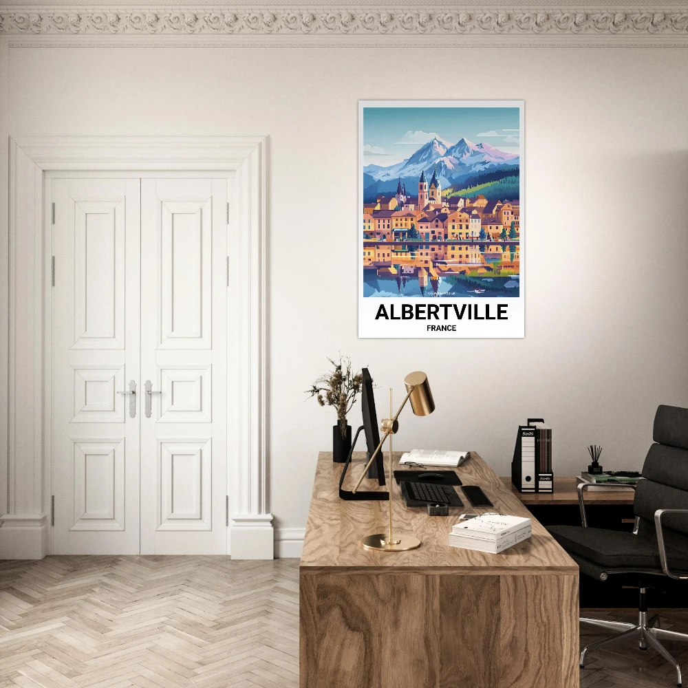 Affiche ALBERTVILLE - Image 3 of 6