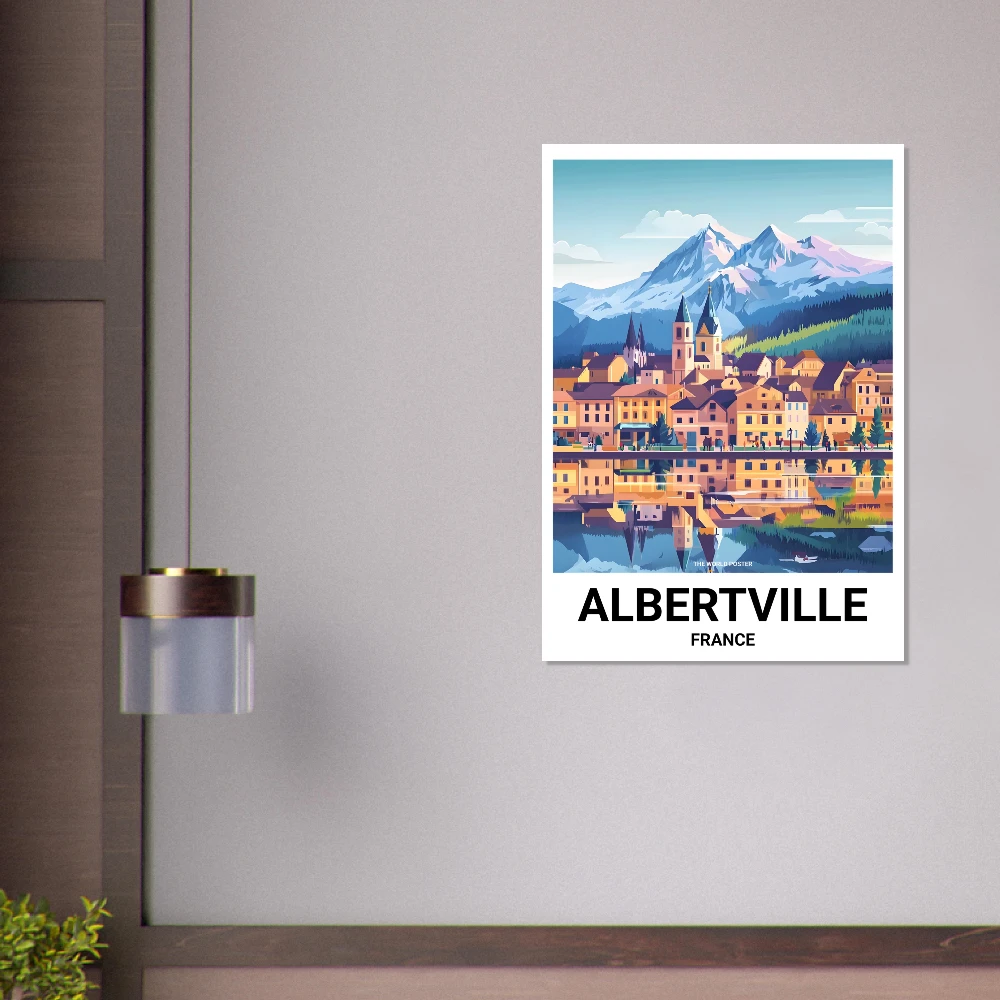 Affiche ALBERTVILLE - Image 5 of 6