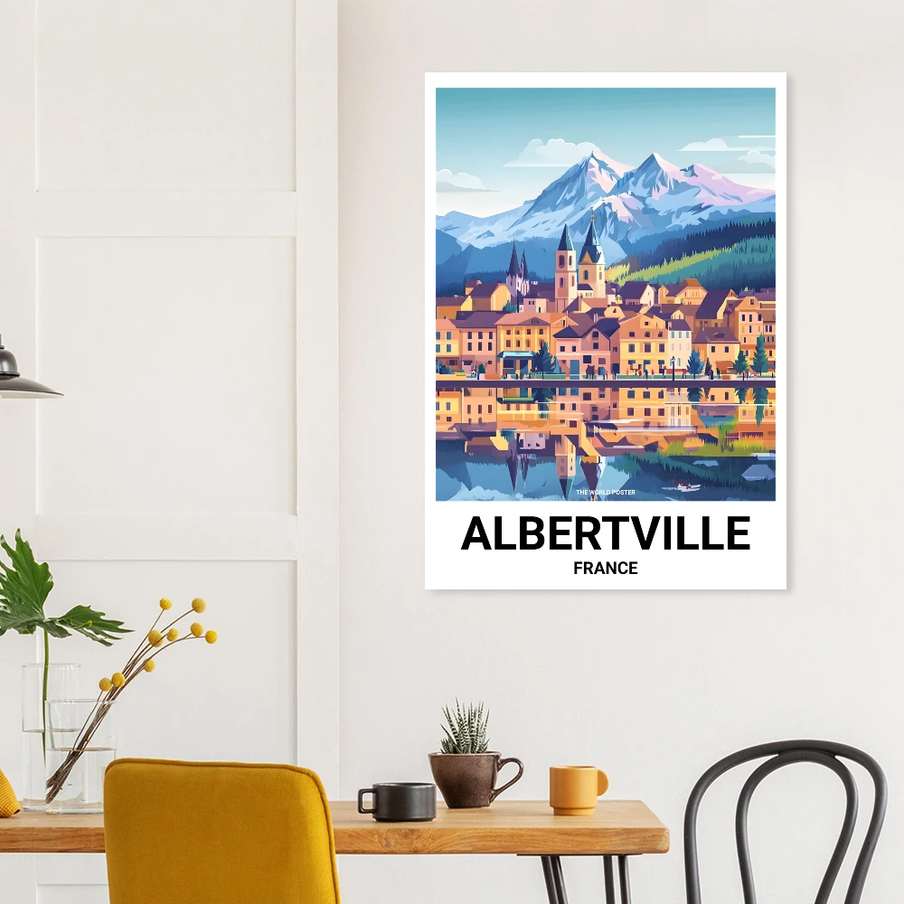 Affiche ALBERTVILLE - Image 6 of 6