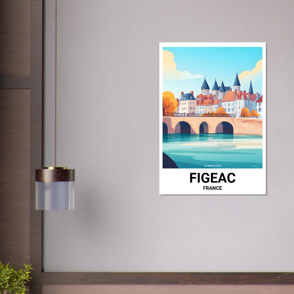 Affiche FIGEAC - Image 4 of 6