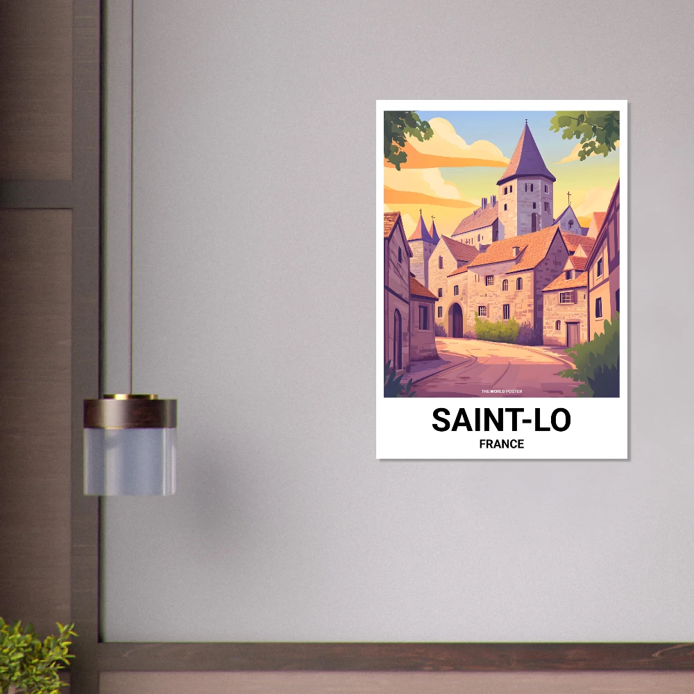 Affiche SAINT-LÔ - Image 2 of 6