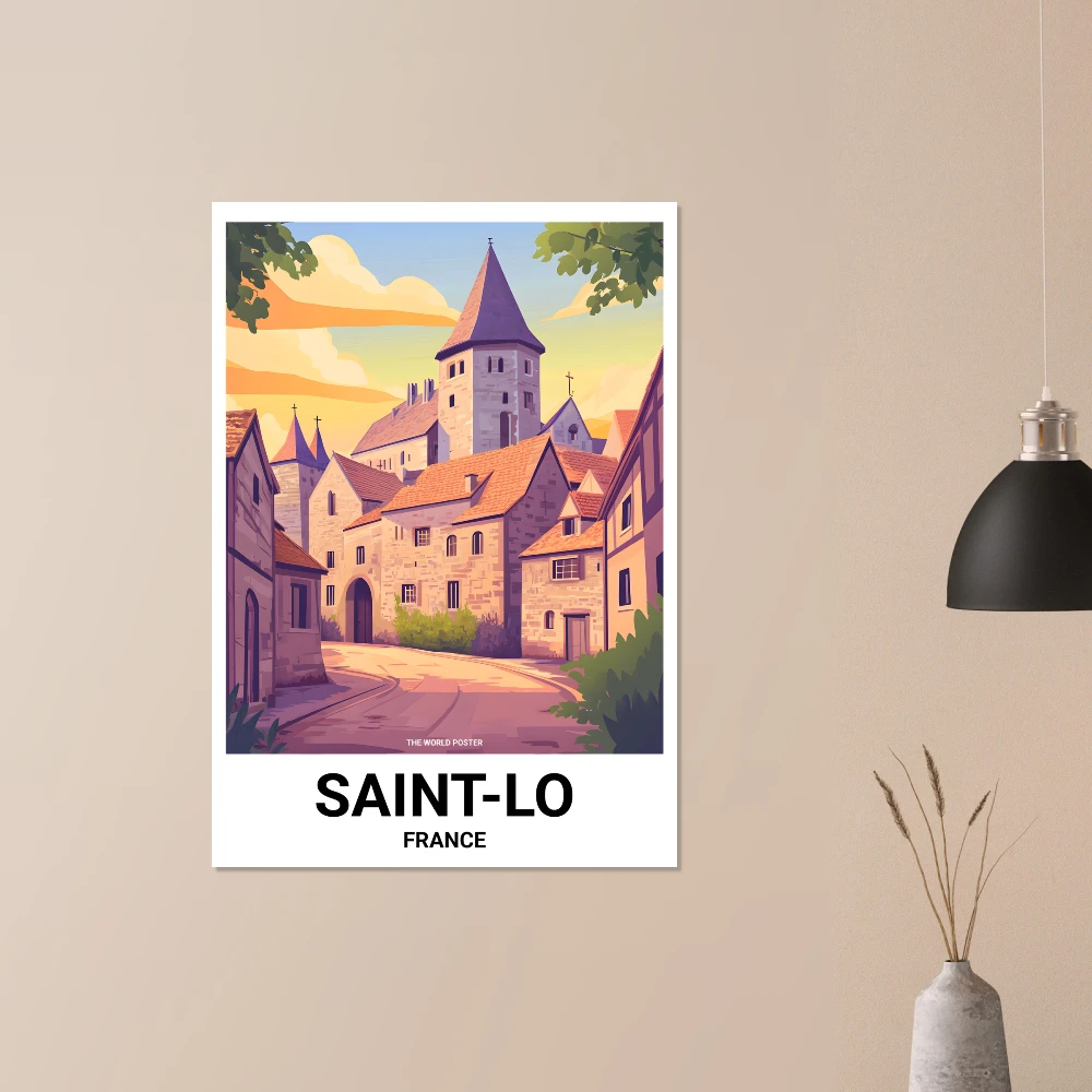 Affiche SAINT-LÔ - Image 4 of 6