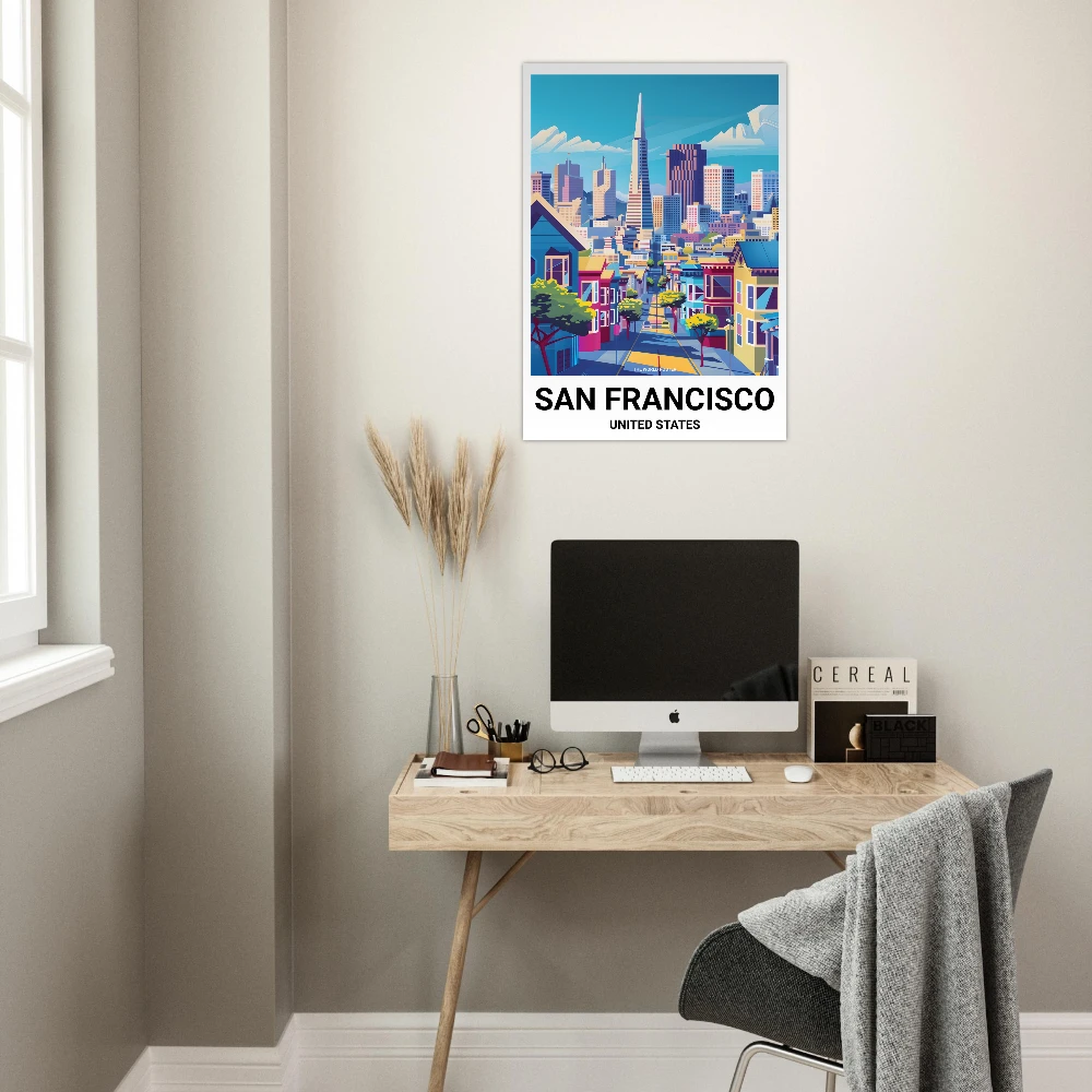 Affiche SAN FRANCISCO - Image 5 of 6
