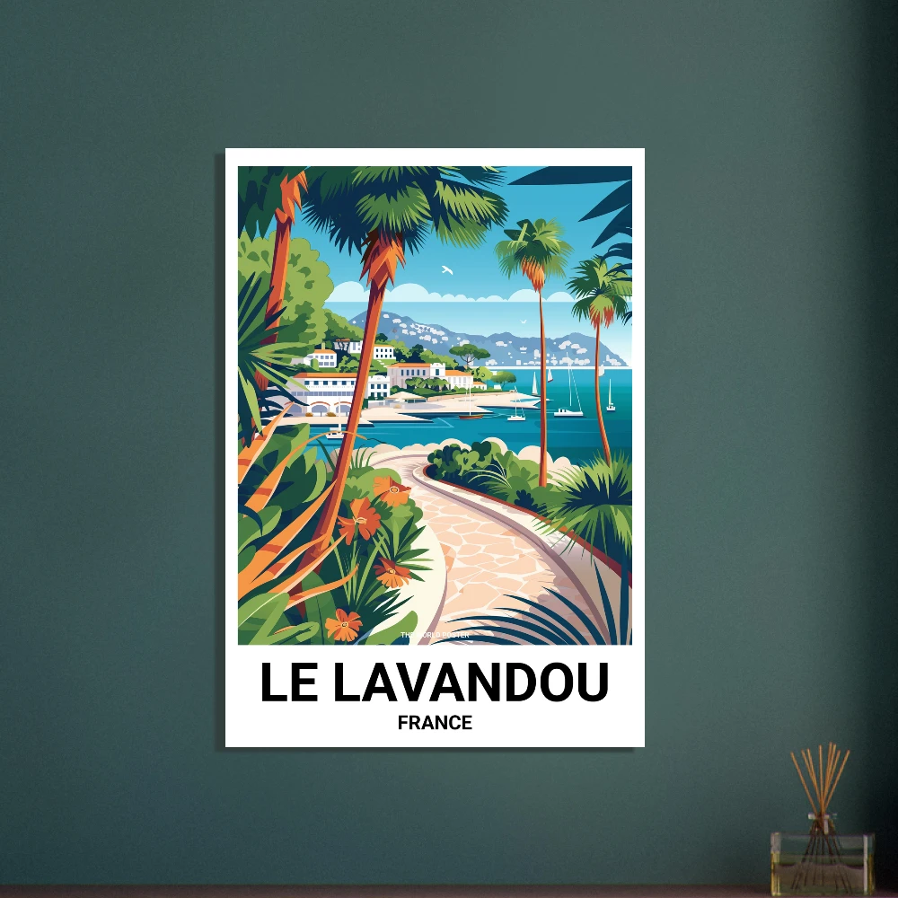 Affiche LE LAVANDOU - Image 4 of 6