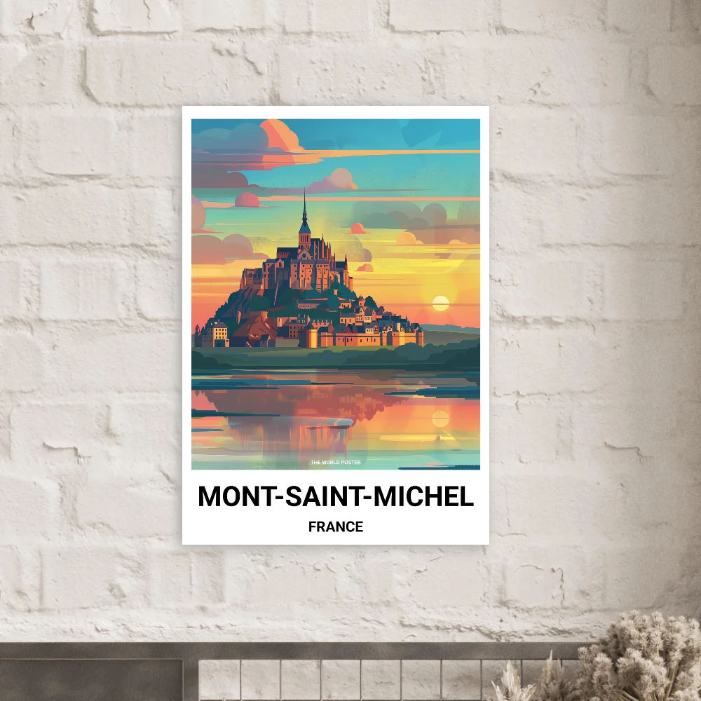 Affiche MONT-SAINT-MICHEL - Image 2 of 6