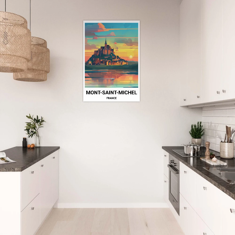 Affiche MONT-SAINT-MICHEL - Image 3 of 6