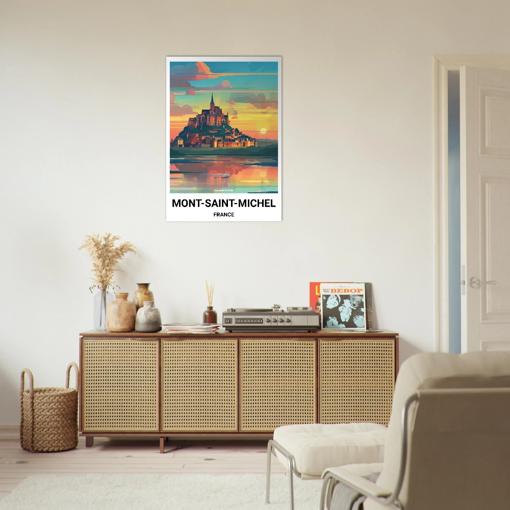 Affiche MONT-SAINT-MICHEL - Image 5 of 6