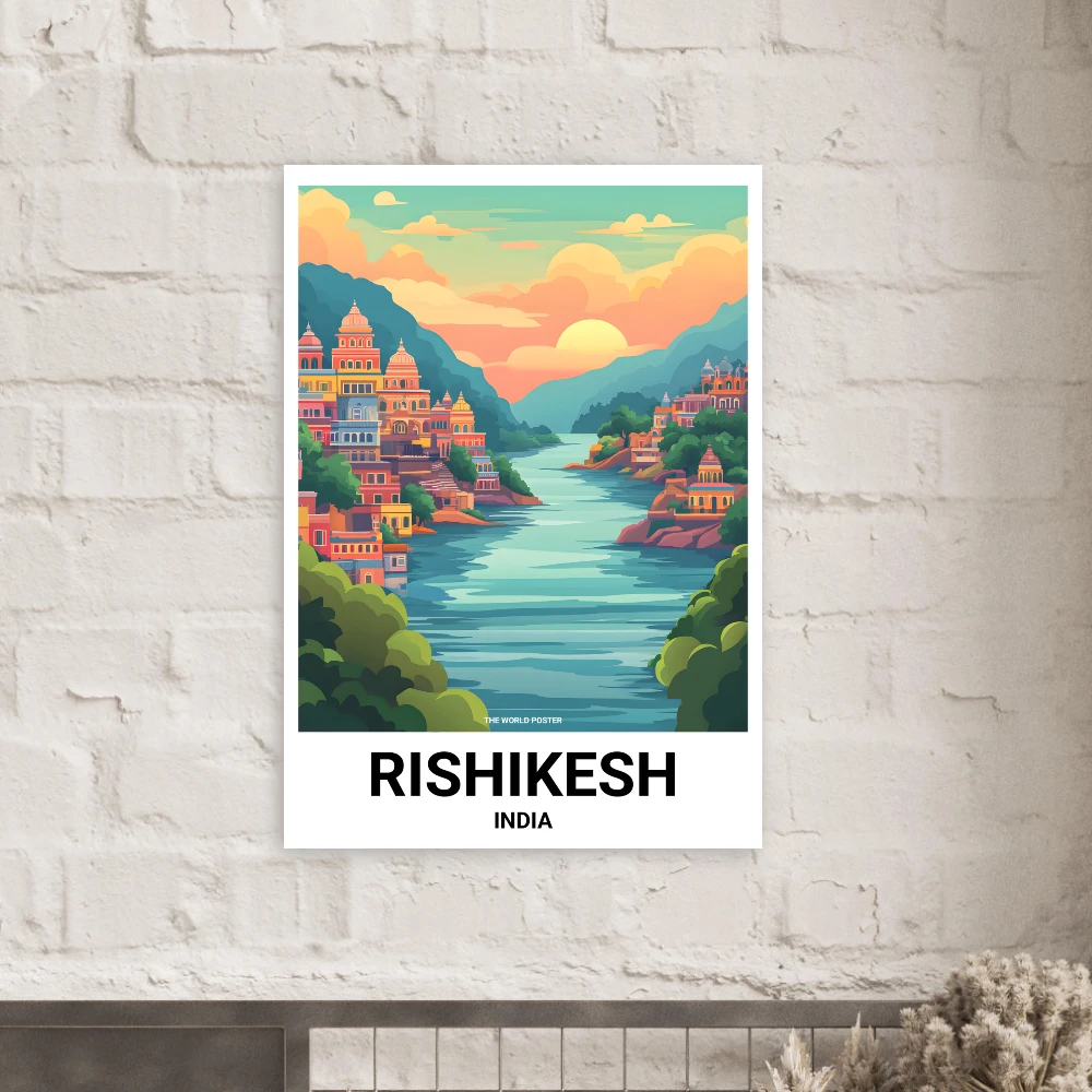 Affiche RISHIKESH - Image 4 of 6