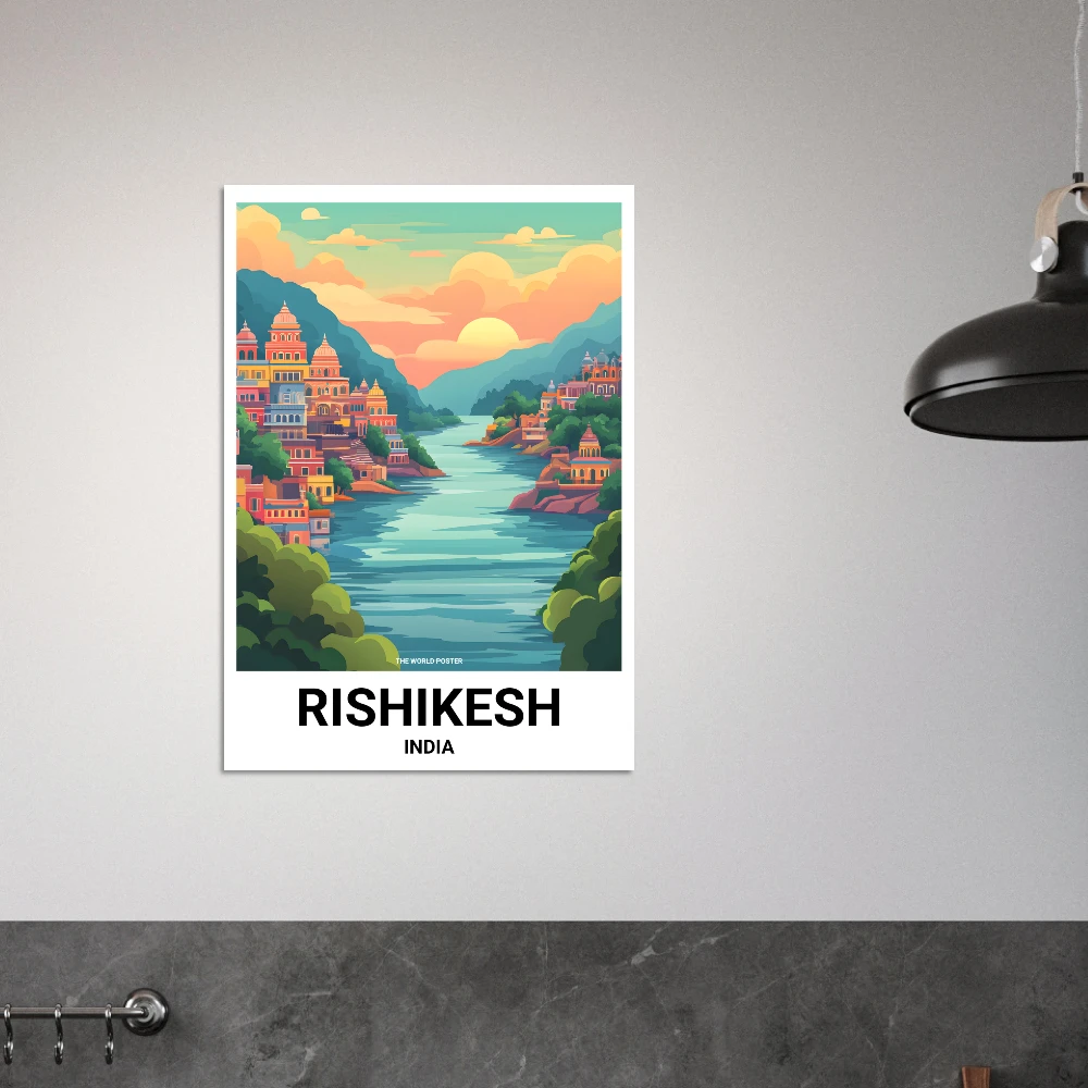 Affiche RISHIKESH - Image 6 of 6