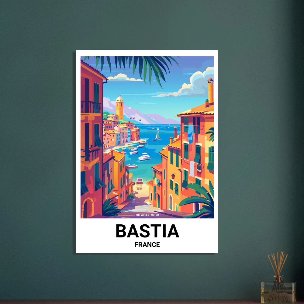 Affiche BASTIA - Image 4 of 6