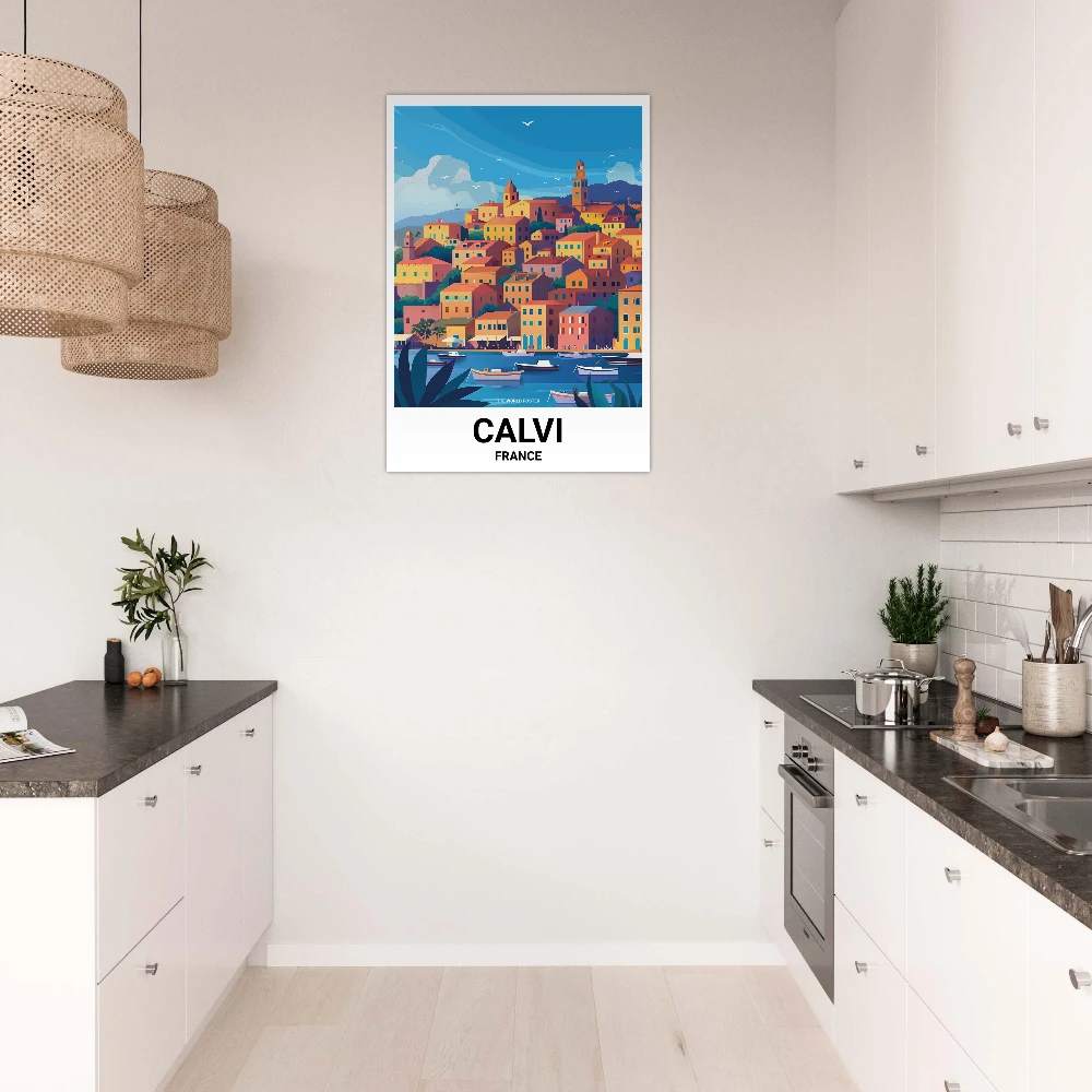 Affiche CALVI - Image 2 of 6