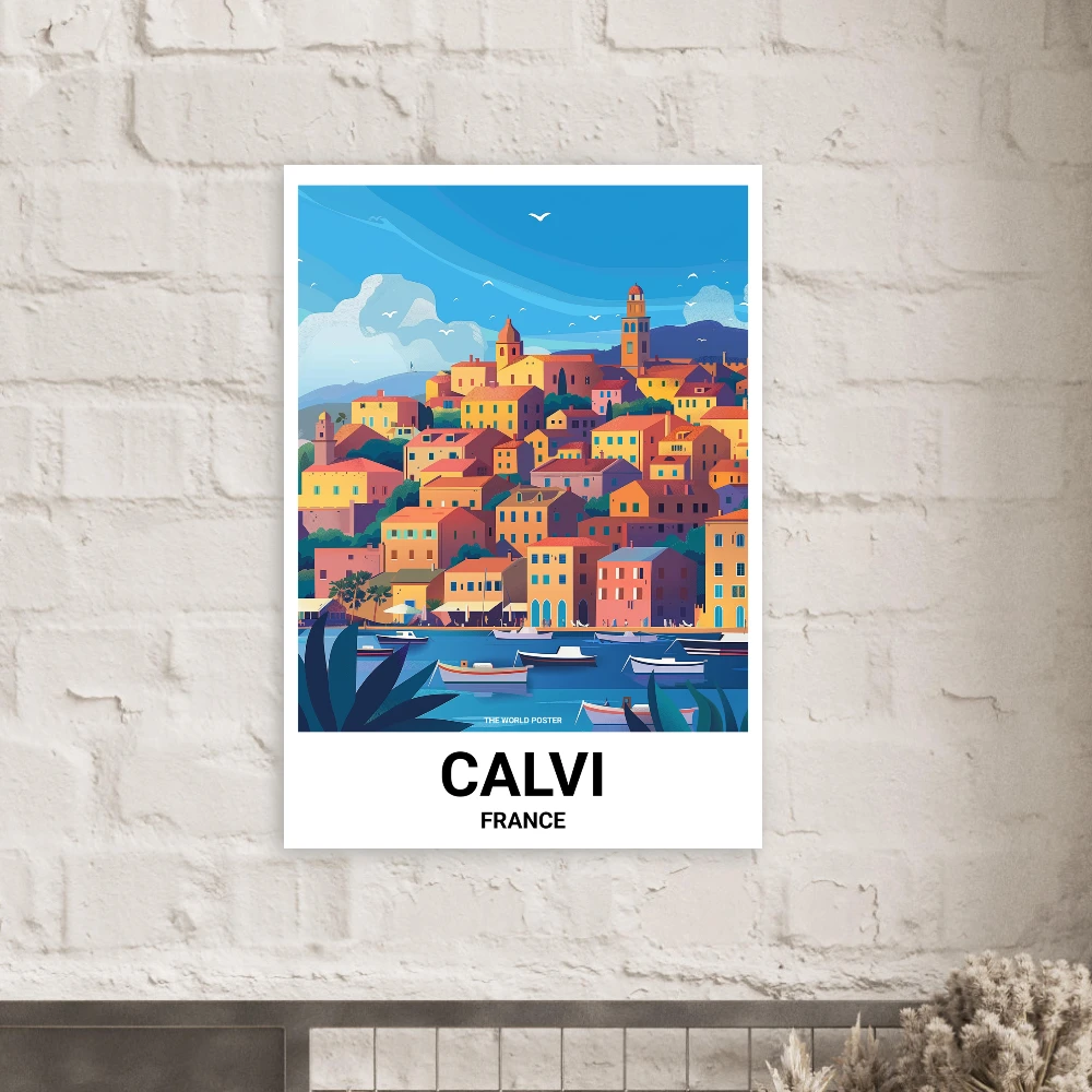 Affiche CALVI - Image 3 of 6