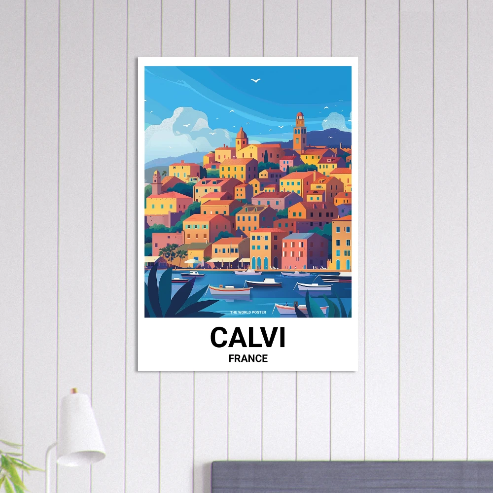 Affiche CALVI - Image 4 of 6