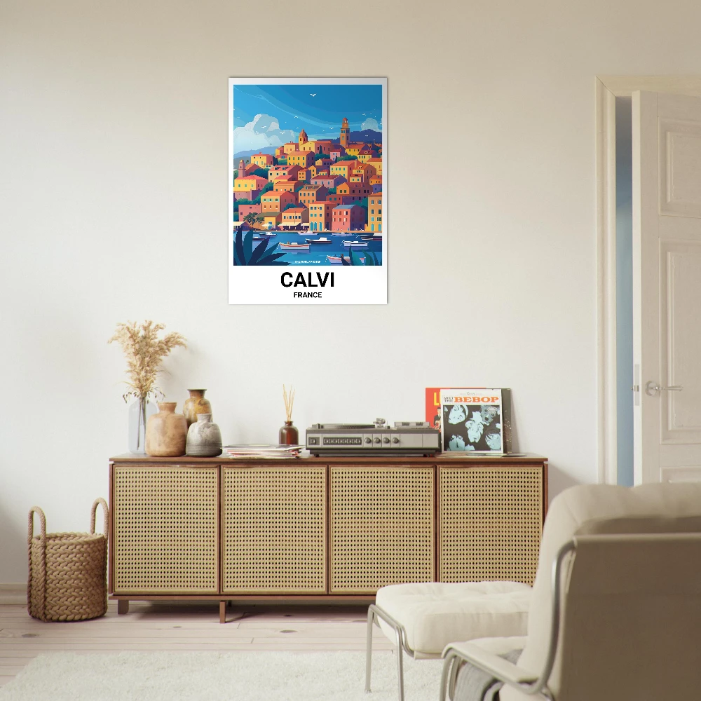Affiche CALVI - Image 5 of 6