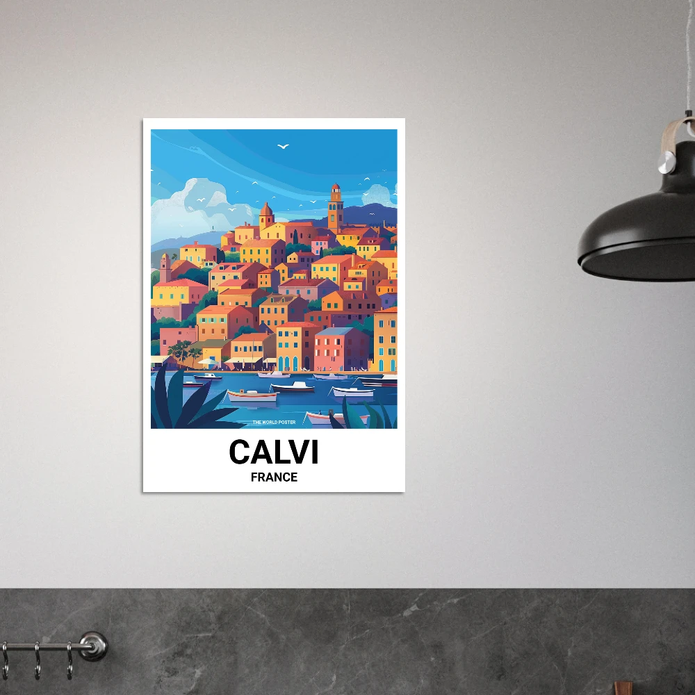 Affiche CALVI - Image 6 of 6