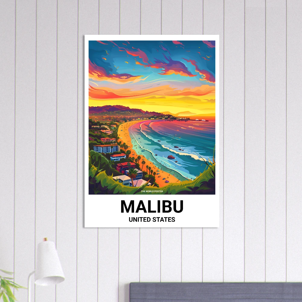 Affiche MALIBU - Image 4 of 6